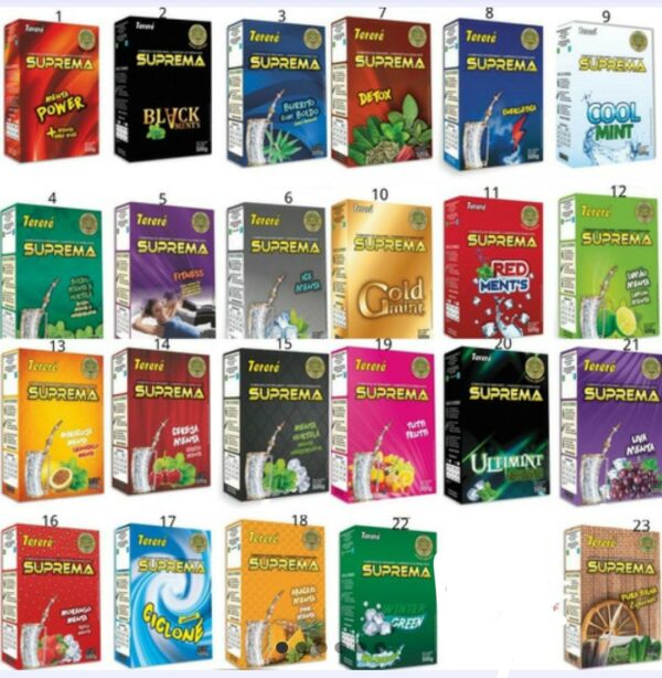12 ervas tereré Suprema 500g cada